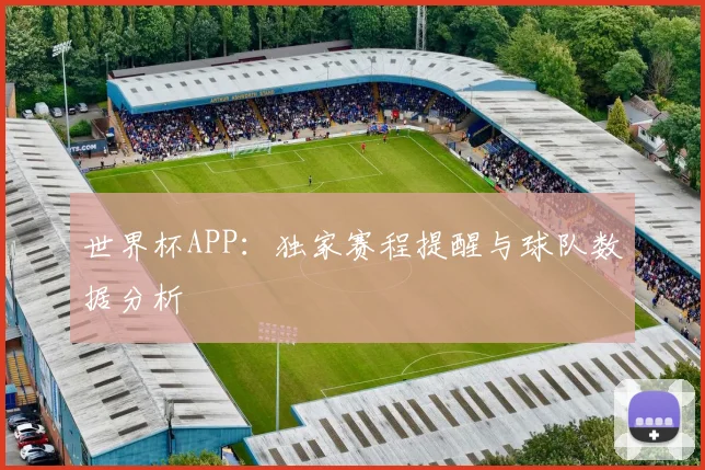 世界杯APP:独家赛程提醒与球队数据分析